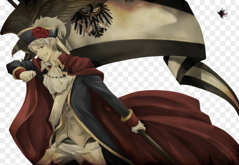 Kingdom Of Prussia Anime Death PNG of Death, Axis Powers clipart PNG