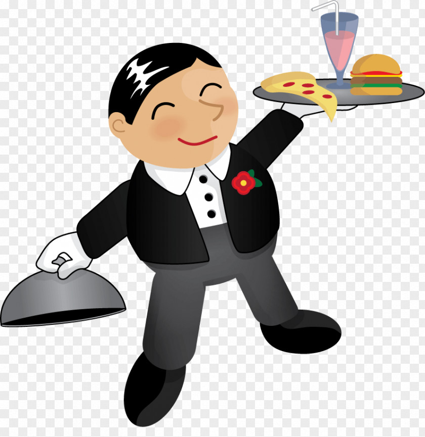 Cartoon Waiter Png Coolclips Butler University Clip Art Bulldogs Men's Basketball Portable Network Graphics Illustration PNG