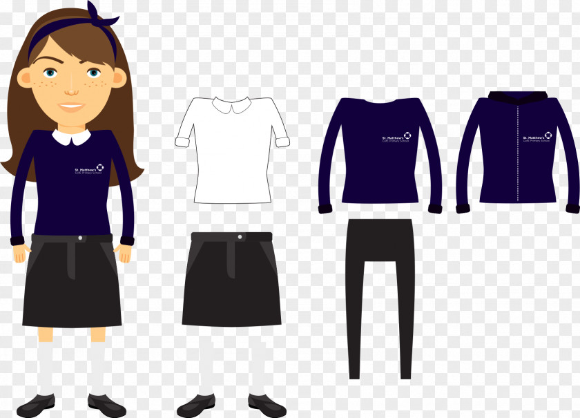 Cofe School Uniform Clothing Skirt PNG