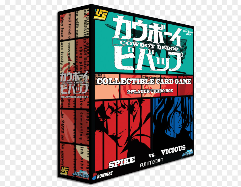 Cowboy Bebop Spike Spiegel Universal Fighting System Collectible Card Game Vicious Booster Pack PNG