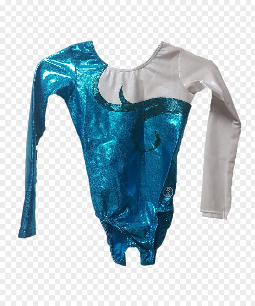 Gymnastics Sleeve Bodysuits & Unitards Blue Sporting Goods PNG