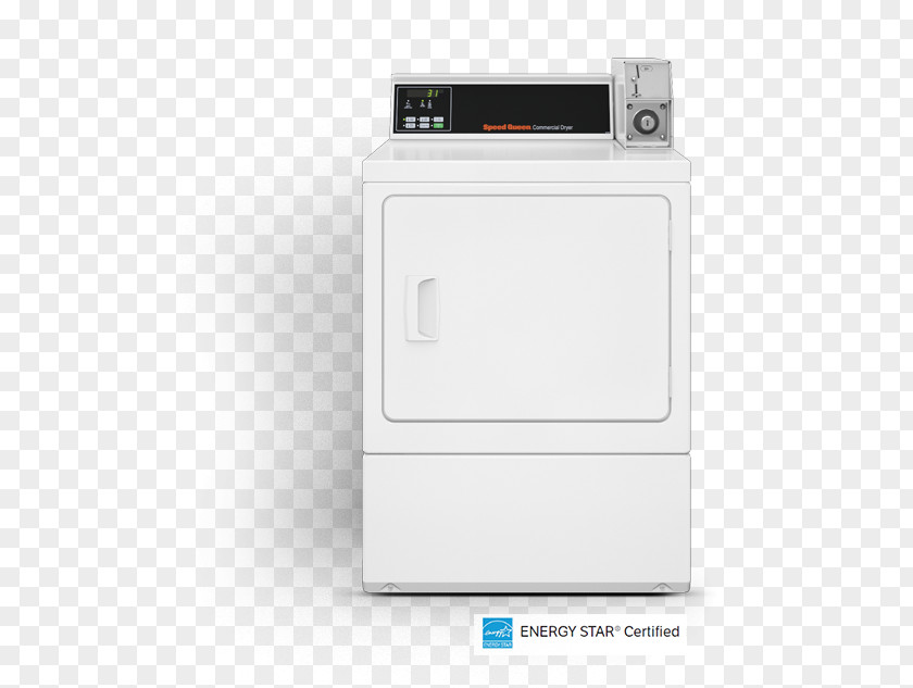 Industrial Washer And Dryer Clothes Speed Queen Electric Heating Laundry PNG