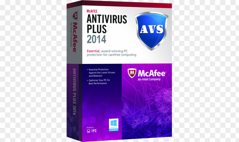 McAfee AntiVirus Plus Norton Antivirus Software Computer PNG software Software, mcafee anti-virus clipart PNG
