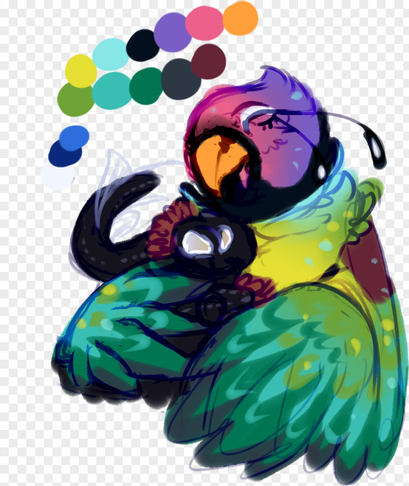 Parrot Beak Flightless Bird PNG