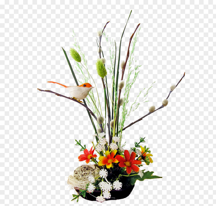 Potted Flower Bouquet Bxe0ner PNG