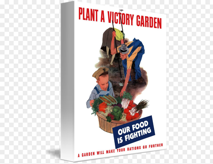 Propaganda Poster Second World War Victory Garden American During II In I PNG
