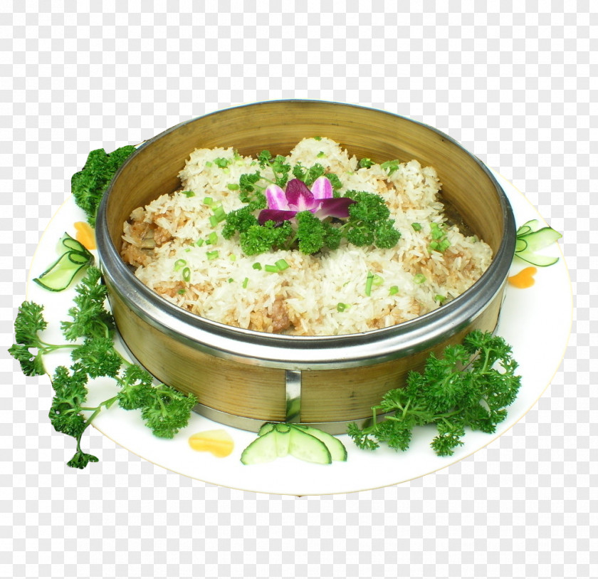 Steamed Pork Product Taste Glutinous Rice Powder Spare Ribs Risotto Steaming PNG