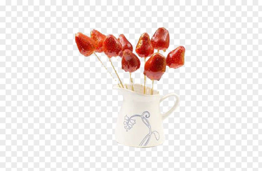 Strawberry Candied Fruit Chuan Tanghulu Sugar Syrup PNG