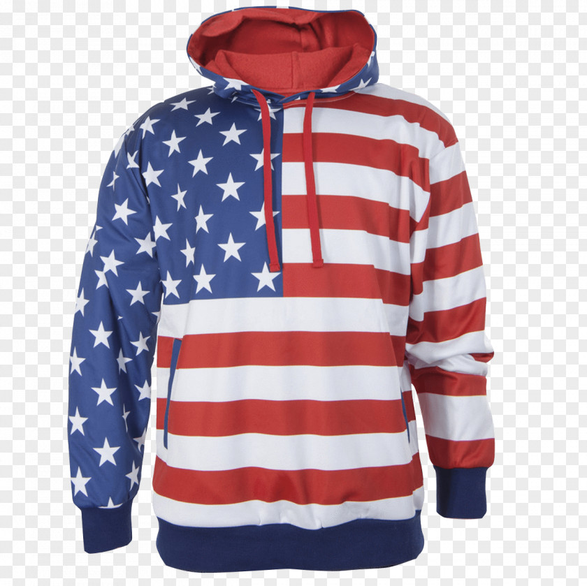 United States Hoodie Flag Of The Sweater Bluza PNG