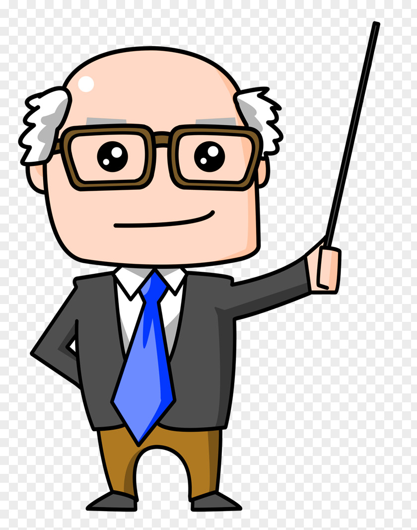 Cartoon Bald Old Man, Professor, Teacher Professor Student Clip Art PNG