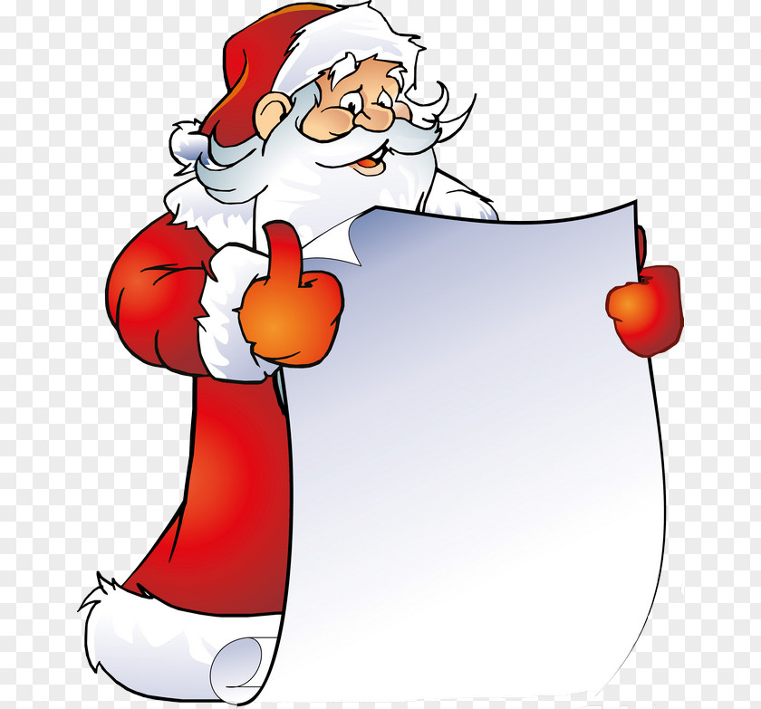 Santa Claus Christmas Clip Art PNG