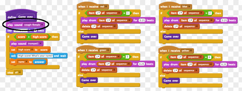 Scratch Matching Game Code Club Project PNG