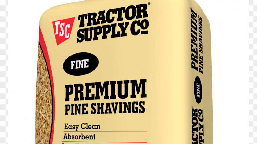 Shavings Tractor Supply Company Brand Co. Fine Premium Pine Shavings, Covers 5.5 Cu. Ft. Font Product PNG