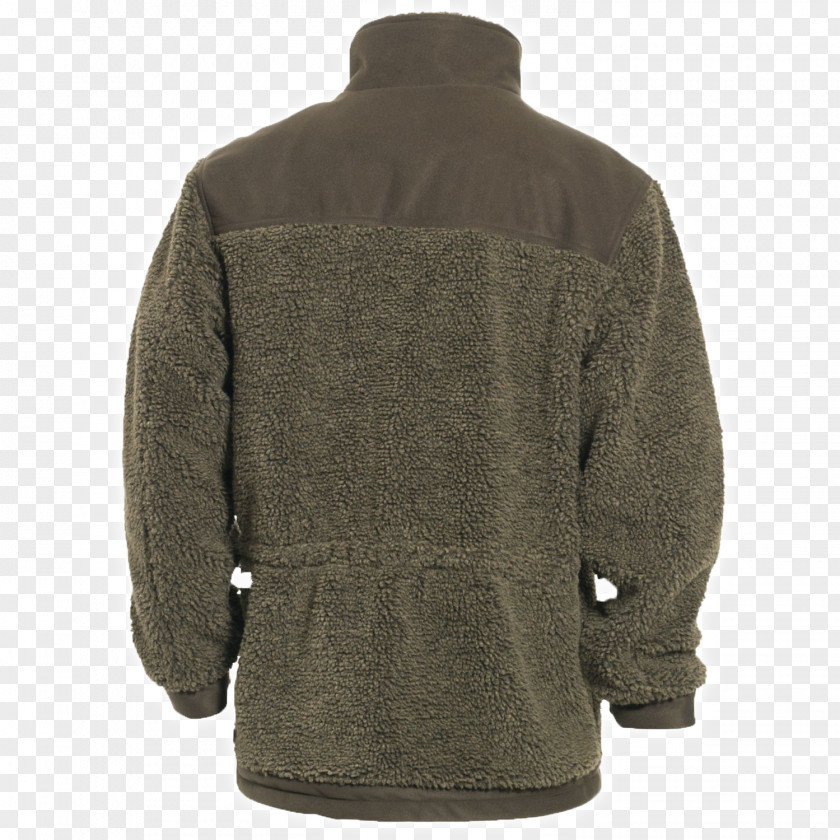 Clothing Pile Jacket Sweater Button Cuff PNG