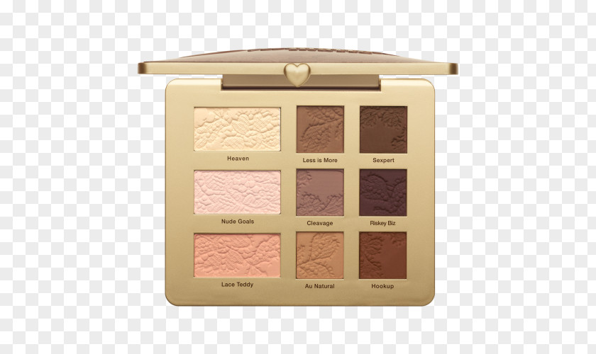 Too Faced Natural Eyes Eye Shadow Cosmetics Face Palette Chocolate Bar PNG