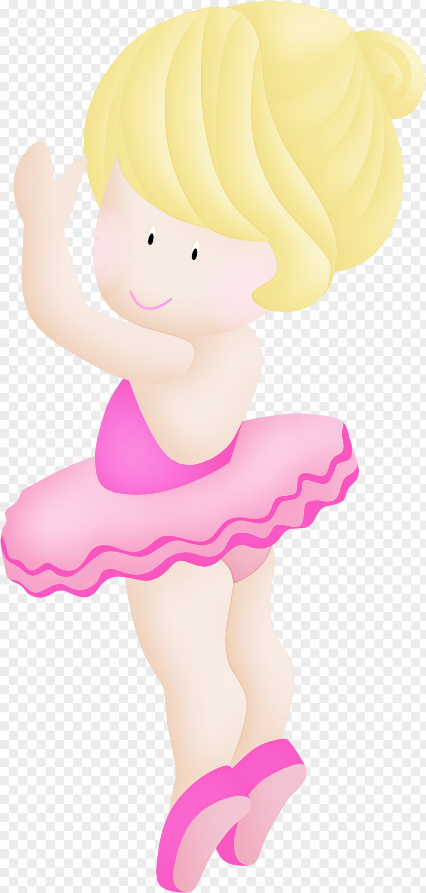 Cartoon Pink Figurine Costume Animation PNG