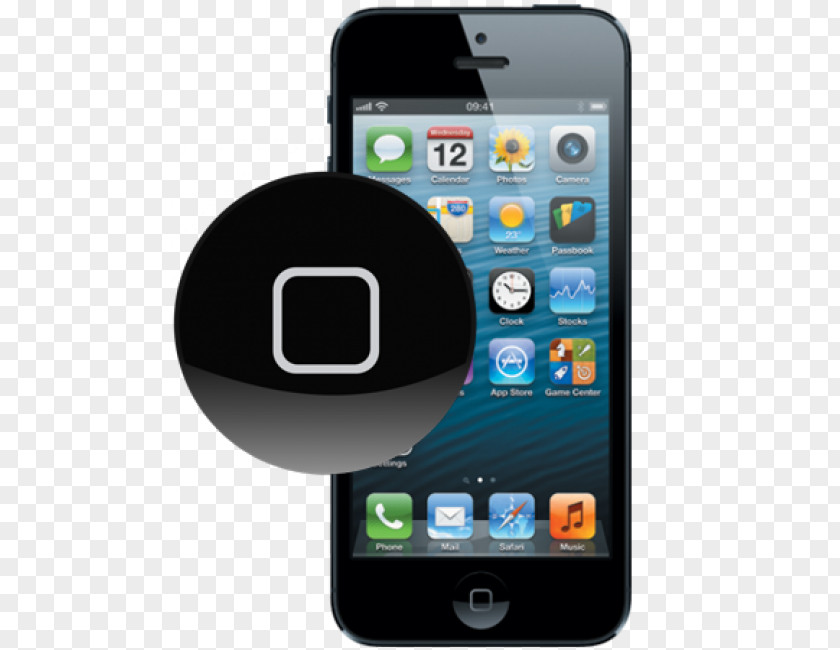 Home Button Iphone IPhone 4S 5 6 7 PNG