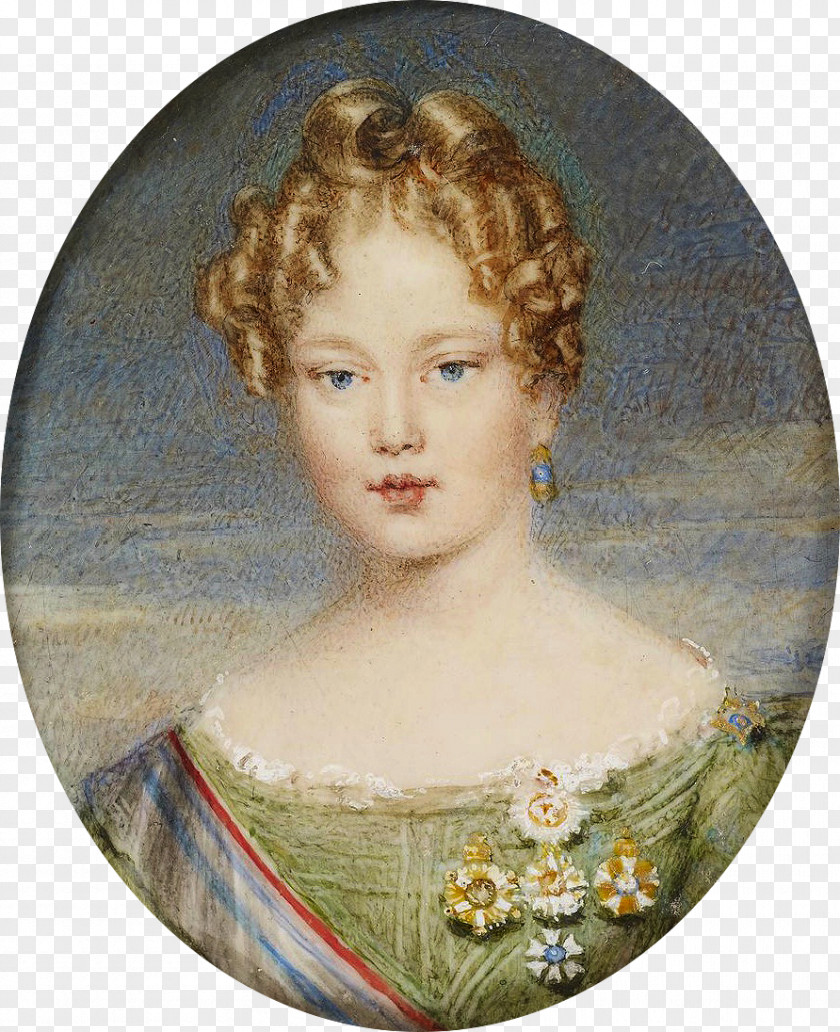 Maria II Of Portugal Kingdom House Braganza Queen Regnant PNG