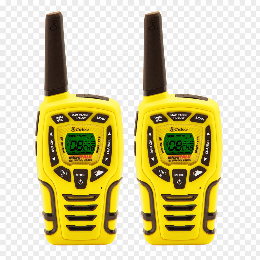 Radio Handheld Two-Way Radios General Mobile Service Family PNG