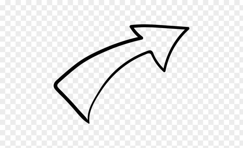 Symbol Blackandwhite Line Art Arrow PNG