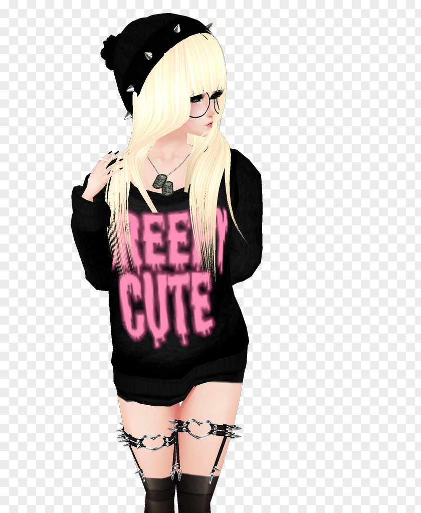 Avatar IMVU Second Life Emo Online Chat PNG