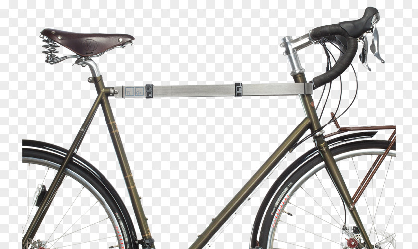Exhausted Cyclist Bicycle Lock Fixed-gear Handlebars PNG