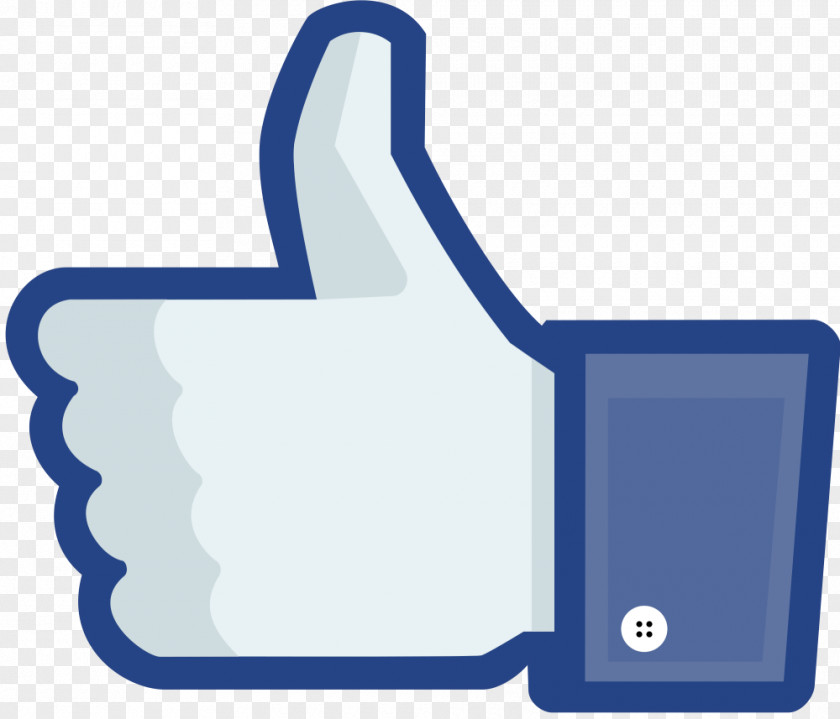 Facebook Like Social Media Thumb Signal Button Clip Art PNG