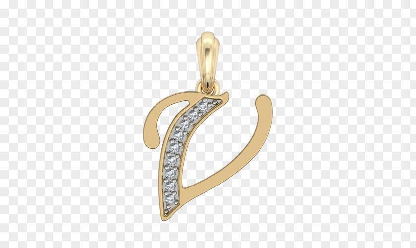 Gold Earring Charms & Pendants Jewellery Alphabet PNG