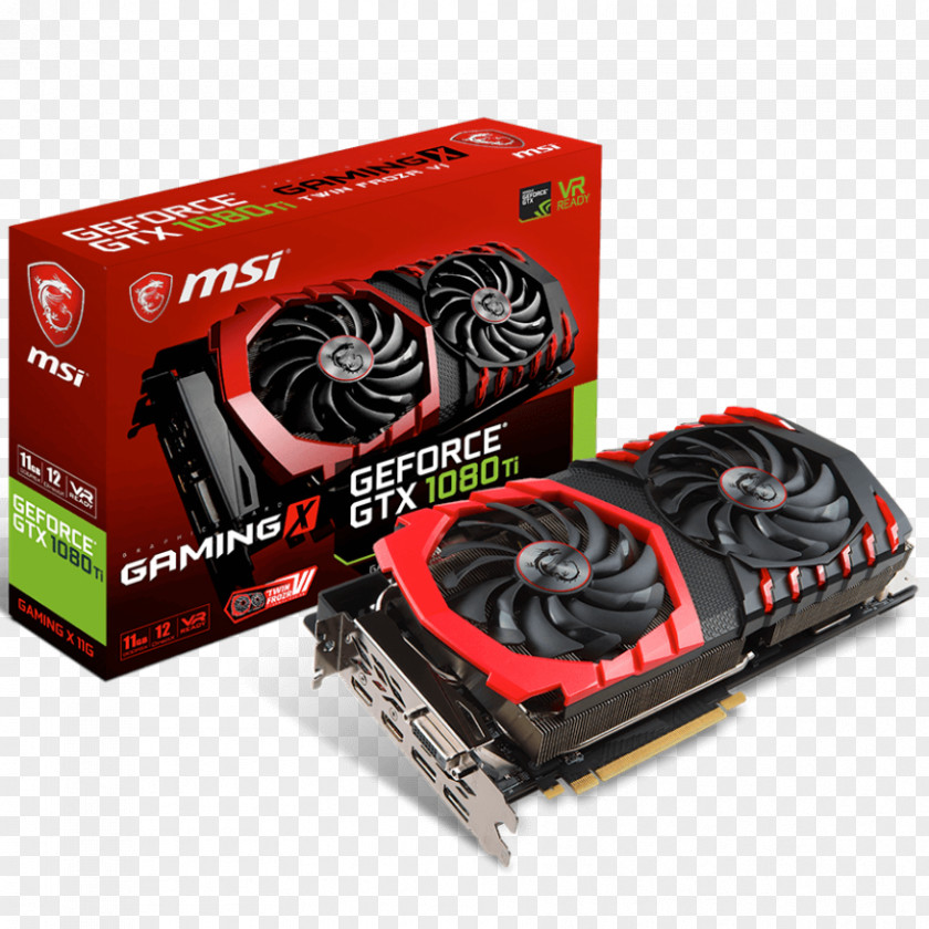 Graphic Card Graphics Cards & Video Adapters NVIDIA GeForce GTX 1080 Ti 英伟达精视GTX Micro-Star International PNG