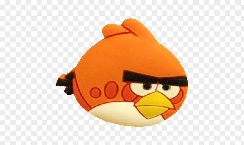 Orange Color Bird Child PNG