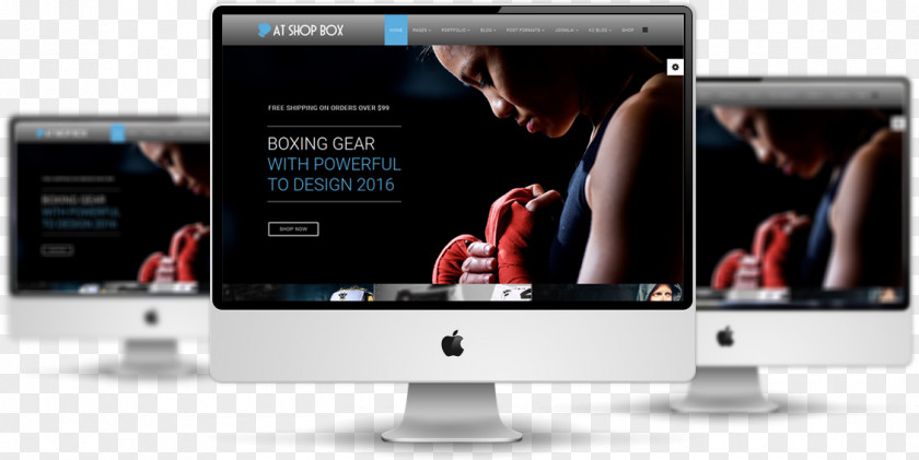 Promotional Title Box Responsive Web Design Template System Joomla PNG