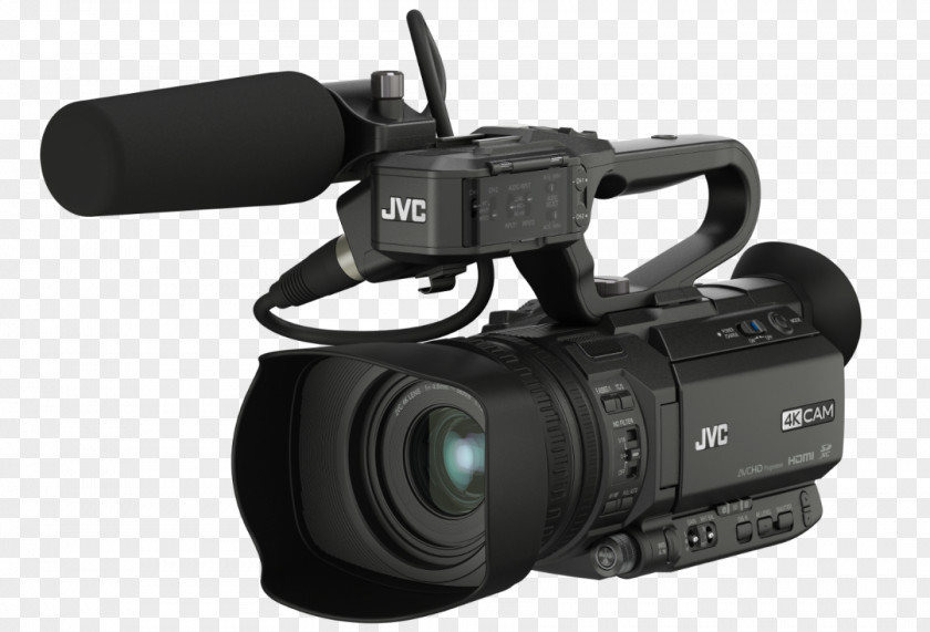 Video Camera Cameras 4K Resolution JVC Ultra-high-definition Television PNG