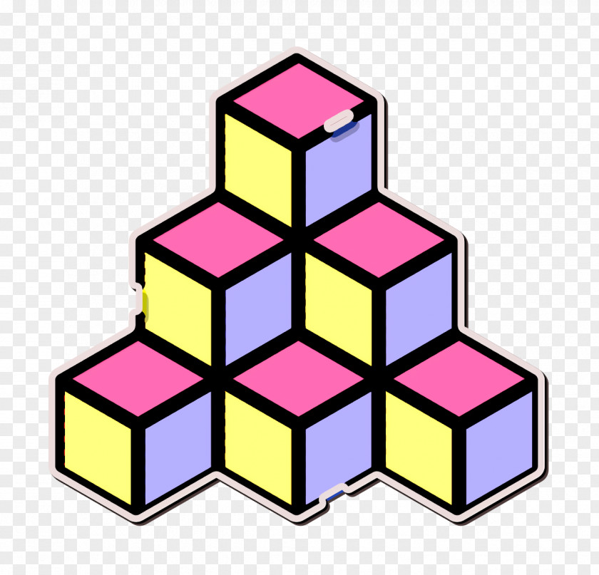 Arcade Icon Cube Cubes PNG
