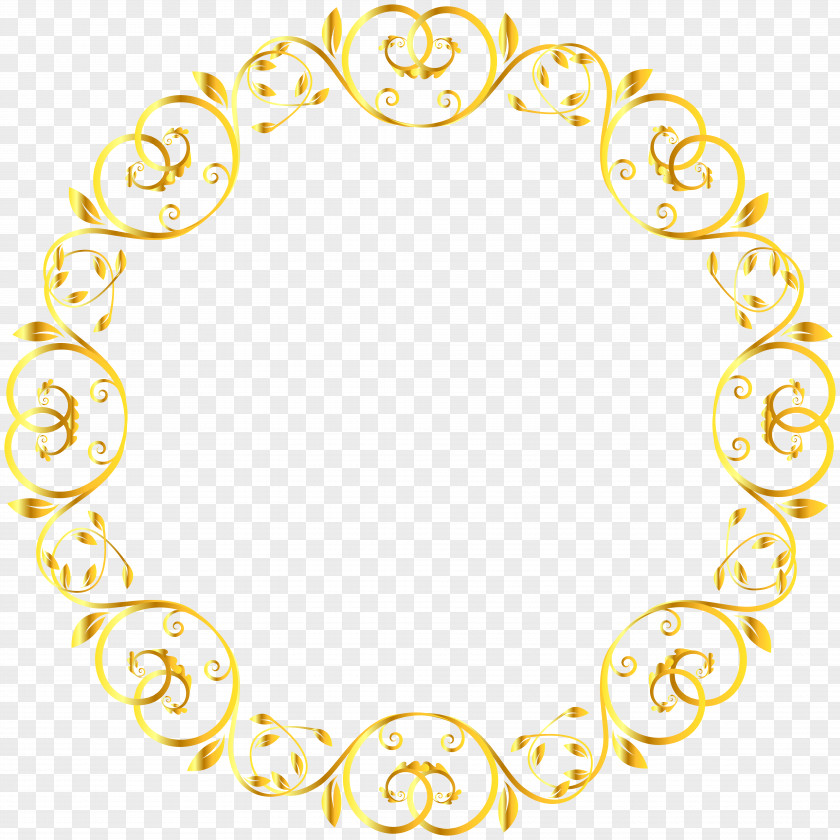 Decorative Round Borders And Frames Picture Desktop Wallpaper Clip Art PNG