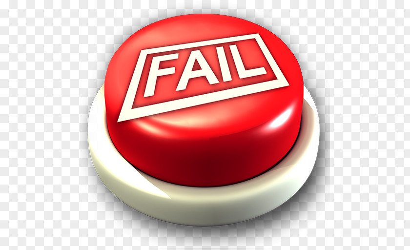 Fail Button Logo Product Design Font Brand PNG