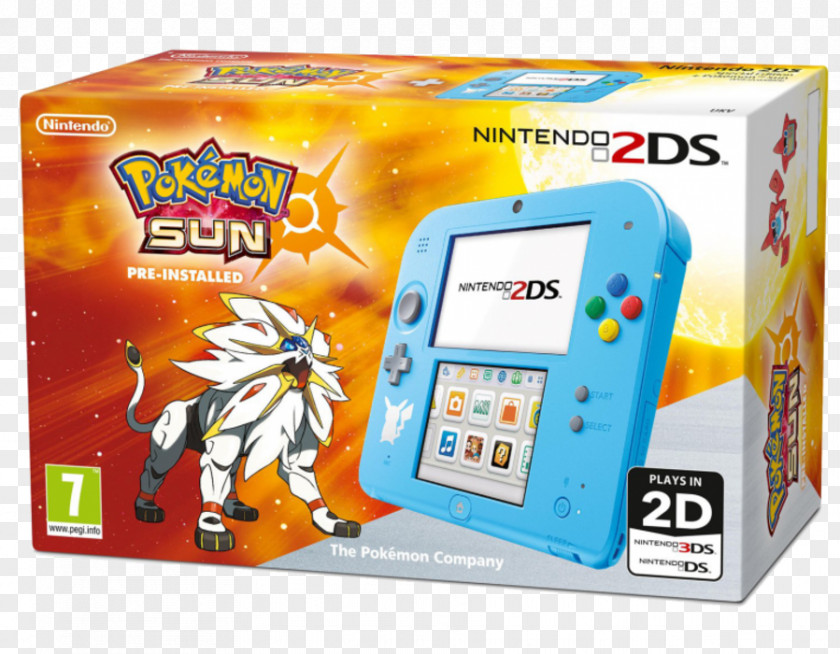 Nintendo Pokémon Sun And Moon Yellow X Y 3DS 2DS PNG