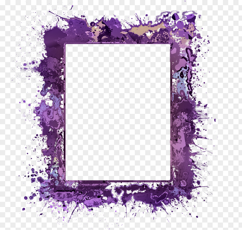 Purple Picture Frames PNG