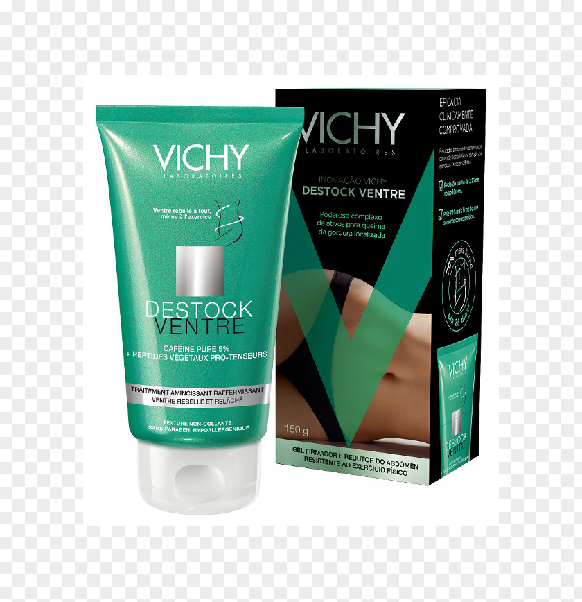 Shampoo Vichy Destock Bauchpartie Lotion Abdomen Cream PNG
