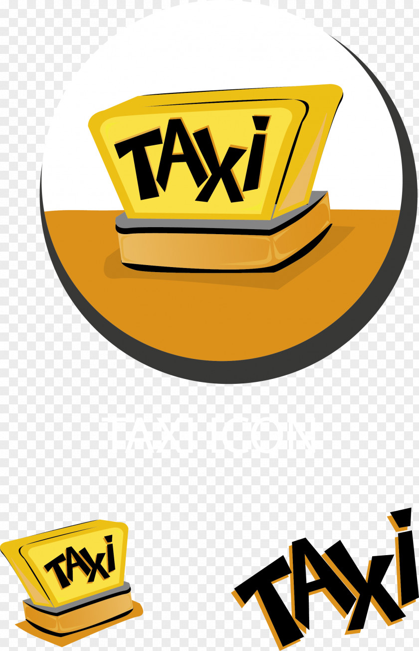 TAXI Taxi (Taxi Cab) Logo Icon PNG