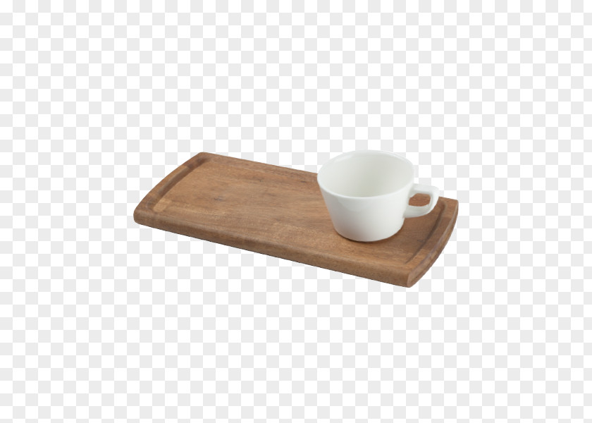 Wood Coffee Cup Tray Rectangle PNG