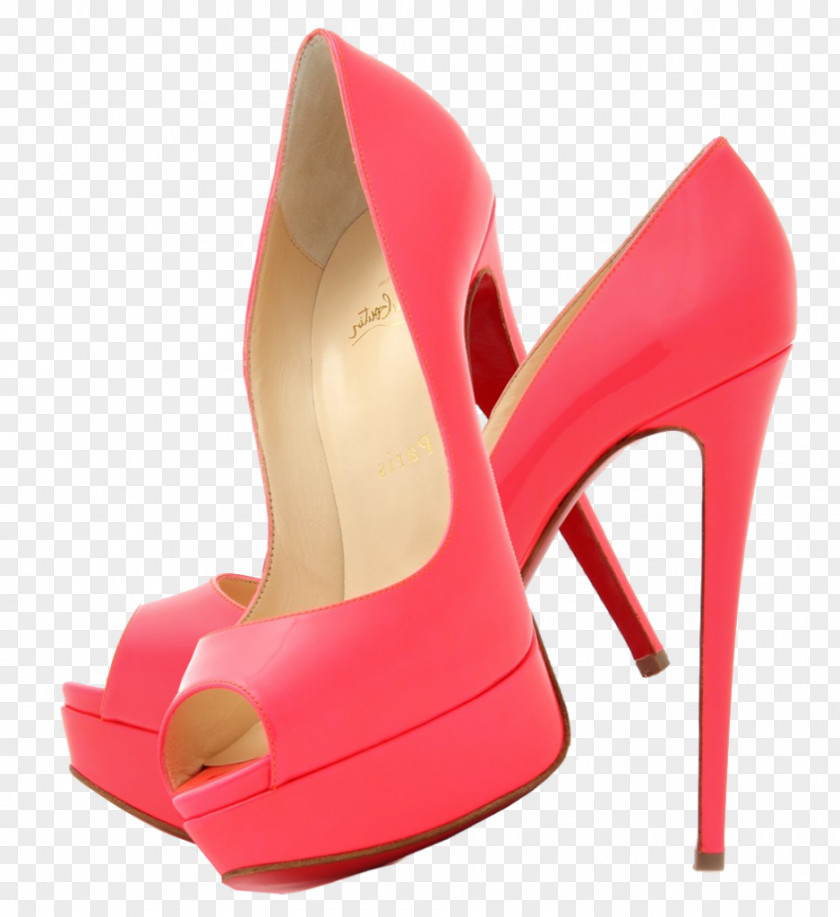 Boot High-heeled Shoe Court Peep-toe Mary Jane PNG