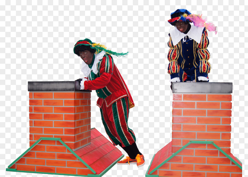 Chimney Sinterklaas Zwarte Piet Costume Gift PNG