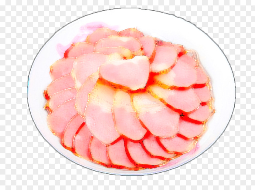 Hand Painted Bacon Platter Shuizhu Curing Pickling PNG