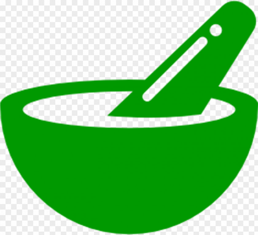 Mortar And Pestle Green Design Icon PNG