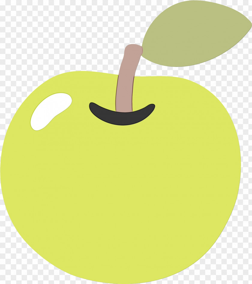 Malus Smile Green Leaf Background PNG