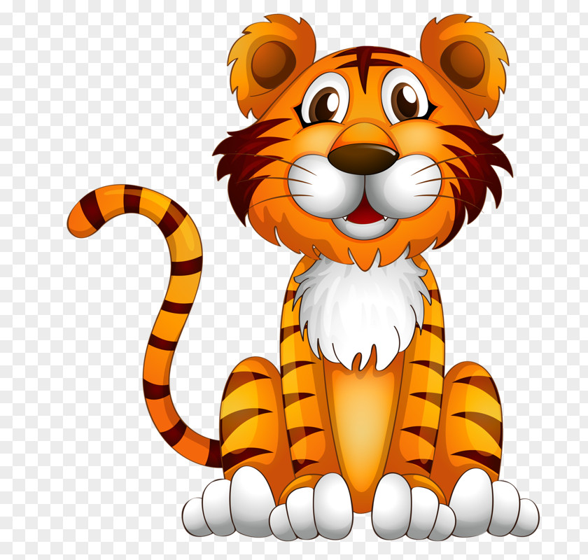 Safari Tiger Royalty-free Clip Art PNG