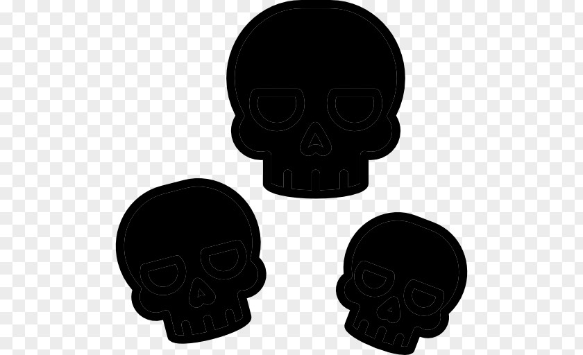 Skull Headgear Font Product PNG