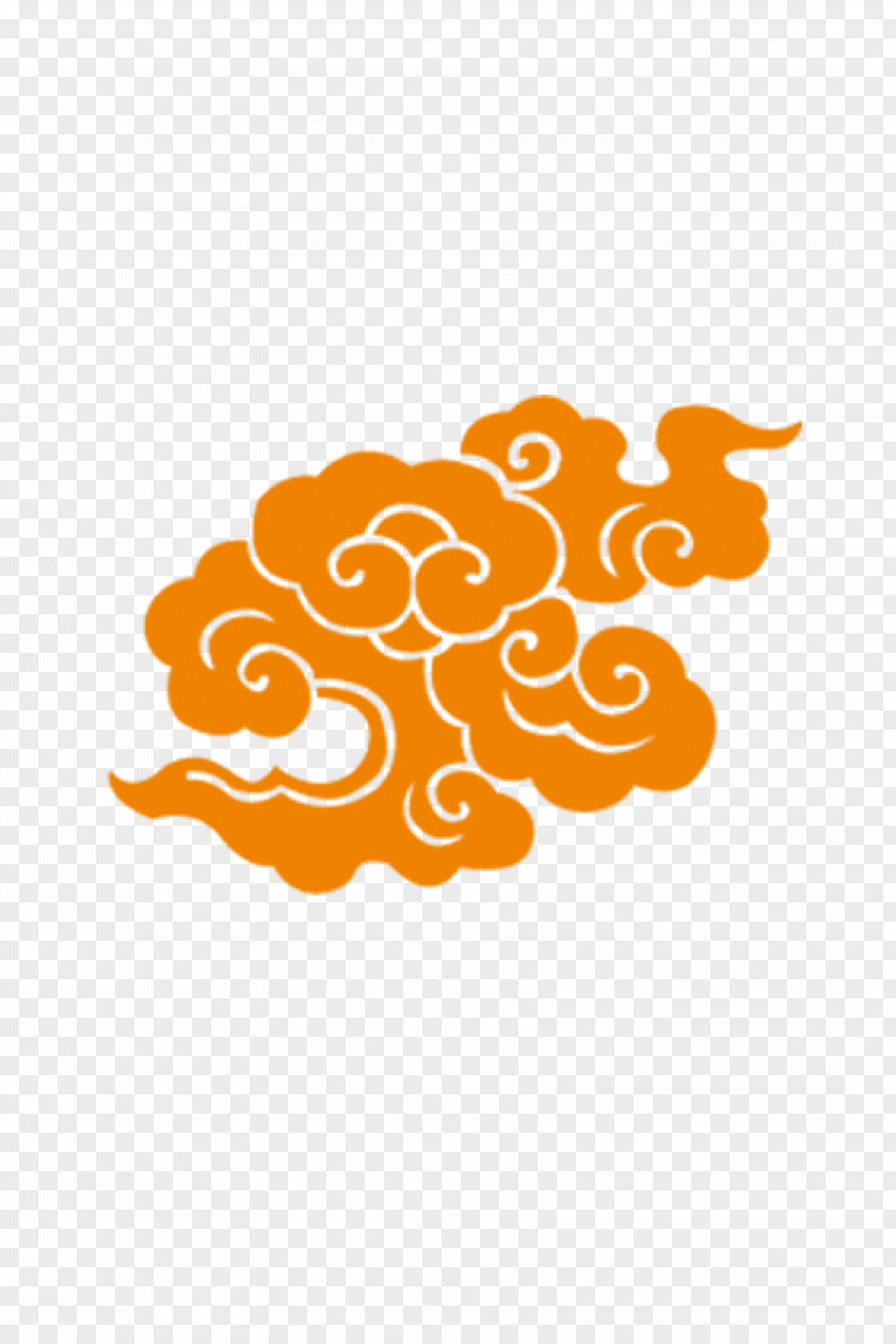 Cloud China Motif PNG