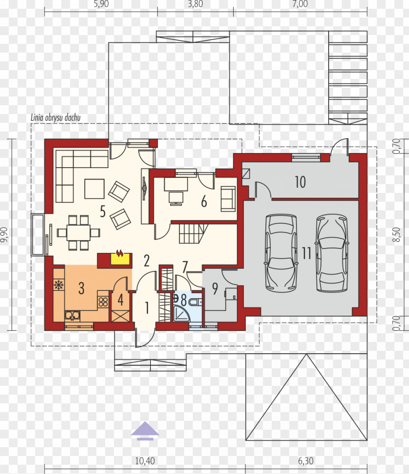 Floor Plan House Building Room Rzut PNG plan Rzut, house clipart PNG