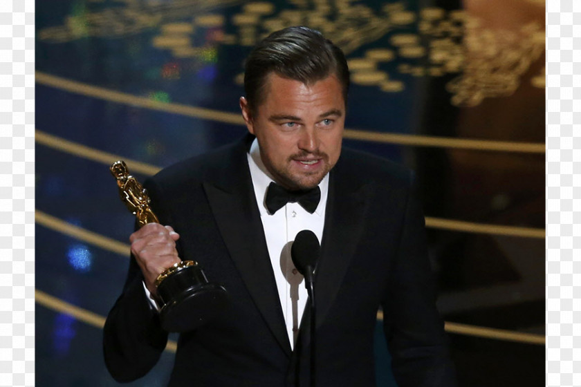 Leonardo Dicaprio DiCaprio 88th Academy Awards Hollywood 1st The Revenant PNG